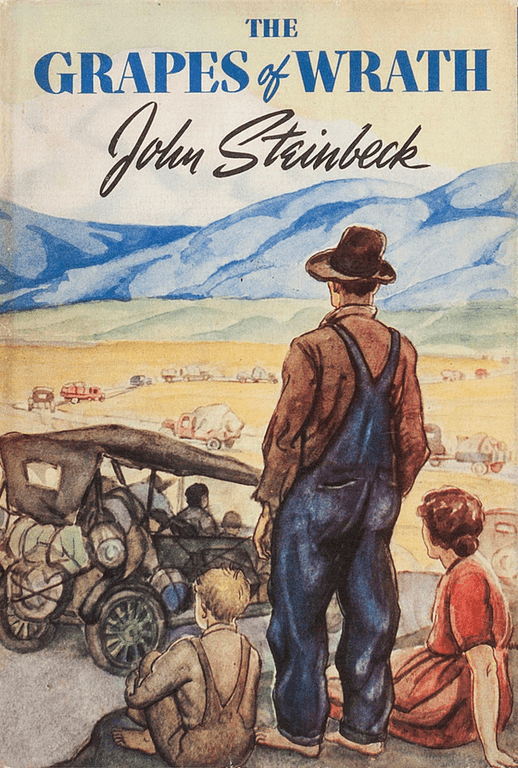 Cover of "The Grapes of Wrath" by John Steinbeck